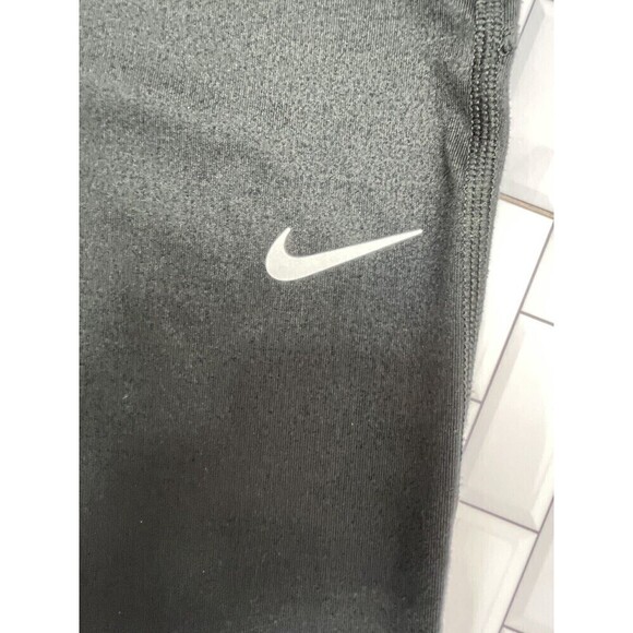 Set of 2 Nike Running Cropped Legging Womens XS Nylon Stretch Black - Picture 12 of 16